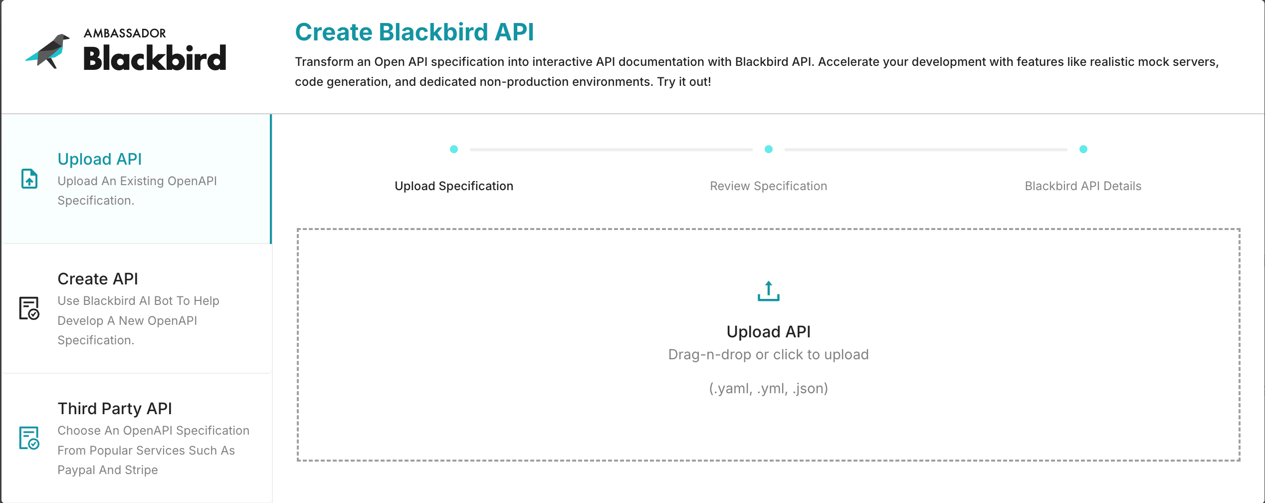 Adding your API to the Blackbird Catalog