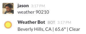 slack-weather-slackbot